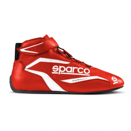 Sparco Formula Race Boots - Red/White